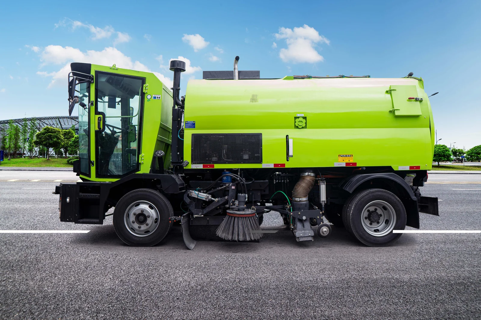 Página de produto: Varredeira Profissional